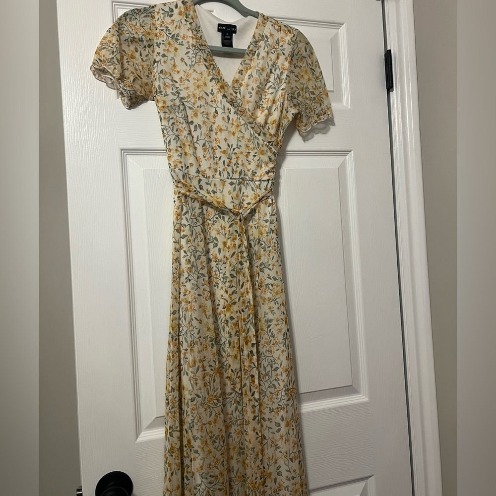 Kate and Lily - Floral Wrap Dress